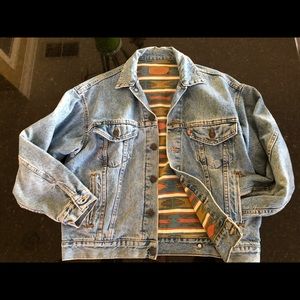 Vintage Ted Tab Levi Native lined jacket size M.